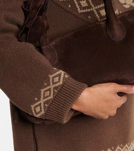 Magda Butrym Fair Isle jacquard wool sweater 5