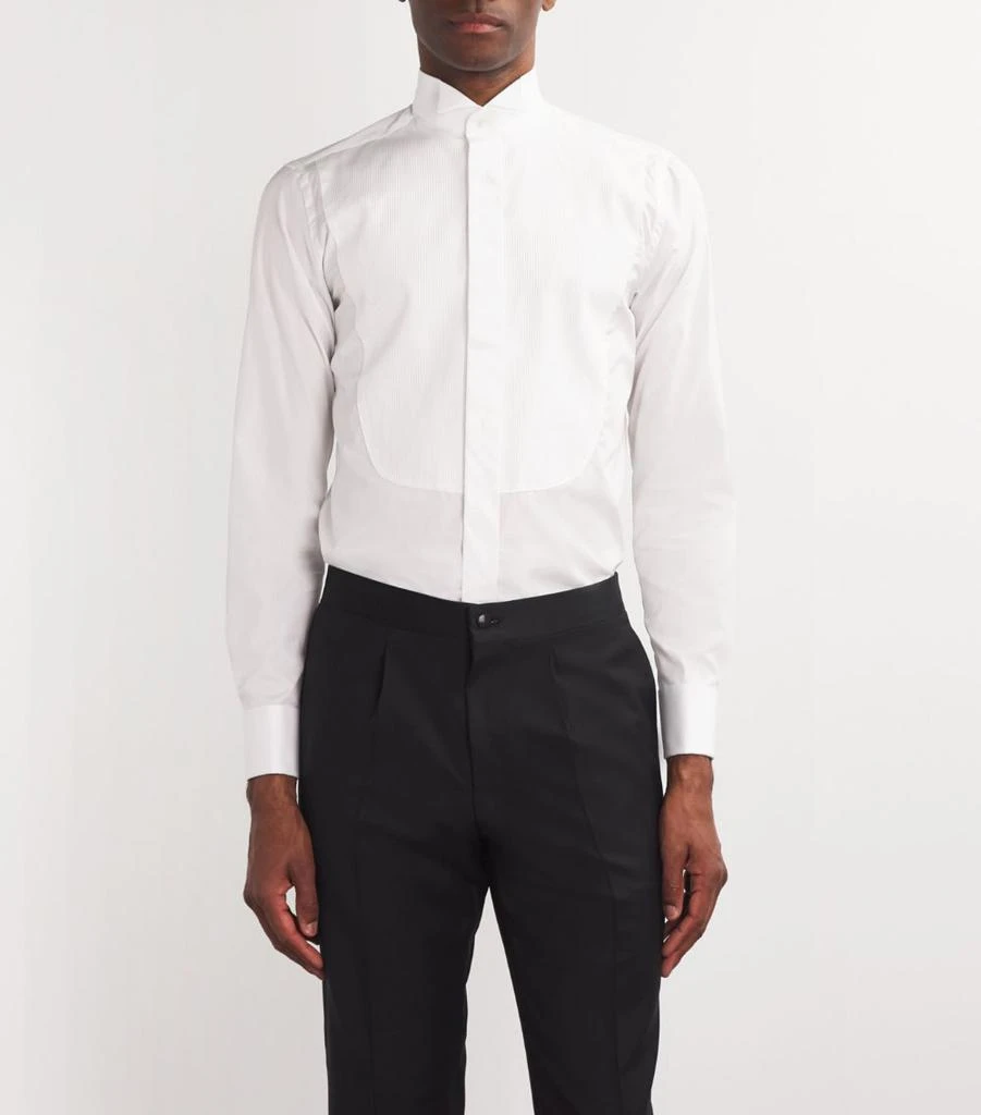 Canali Cotton Tuxedo Shirt 3