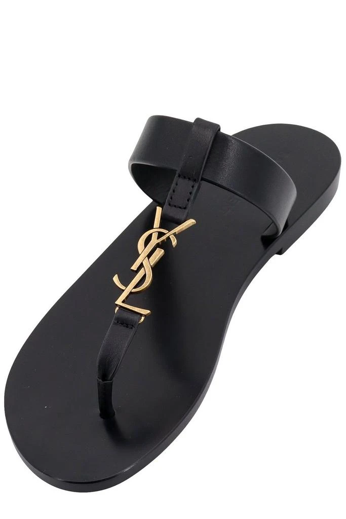 Yves Saint Laurent Saint Laurent Cassandre Logo Plaque Slides 3