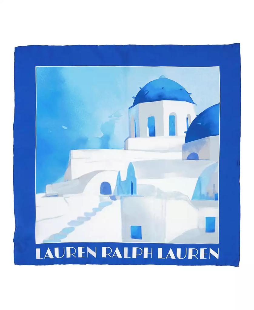 Ralph Lauren Summer Conversational Square Scarf
