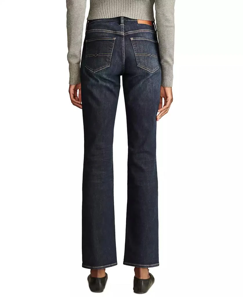 Lucky Brand Women's Mid-Rise Curvy Straight-Leg Jeans 2