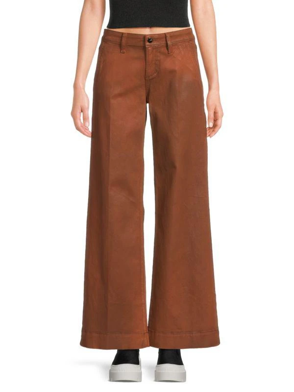 Joe's Jeans The Lou Low Rise Wide Leg Pants 1