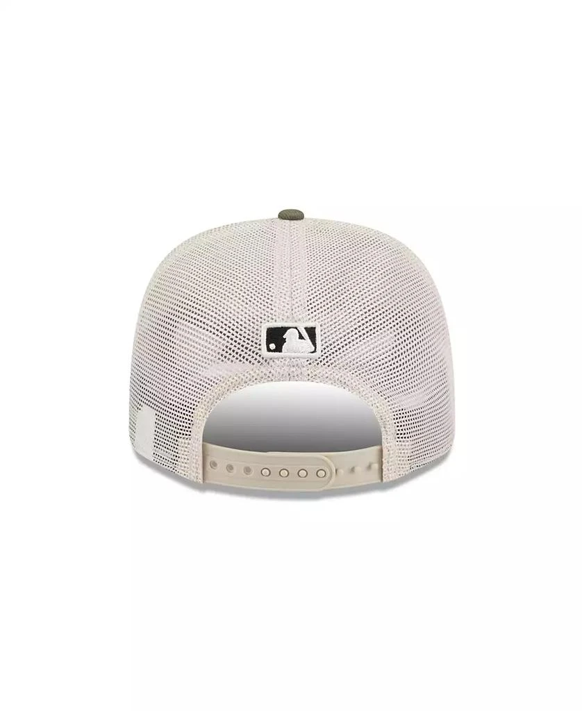 New Era Men's Light Beige/Olive Texas Rangers 2025 Armed Forces Day 9SEVENTY Adjustable Hat 5