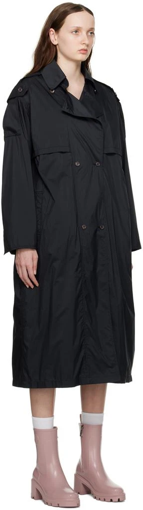 Moncler Black Deva Trench Coat 2