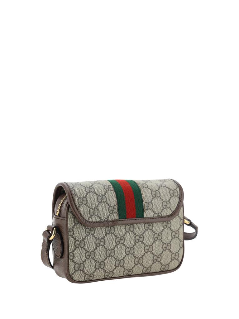ショルダーバッグ・ポシェット GUCCI OPHIDIA MINI SHOULDER BAG Ophidia mini bag in beige and ebony Supreme | GUCCI® US