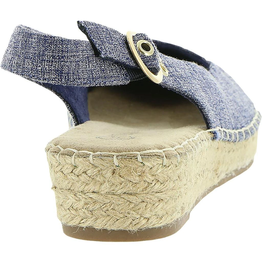 Bella Vita Olive II Womens Canvas Pumps Espadrille Heels 4