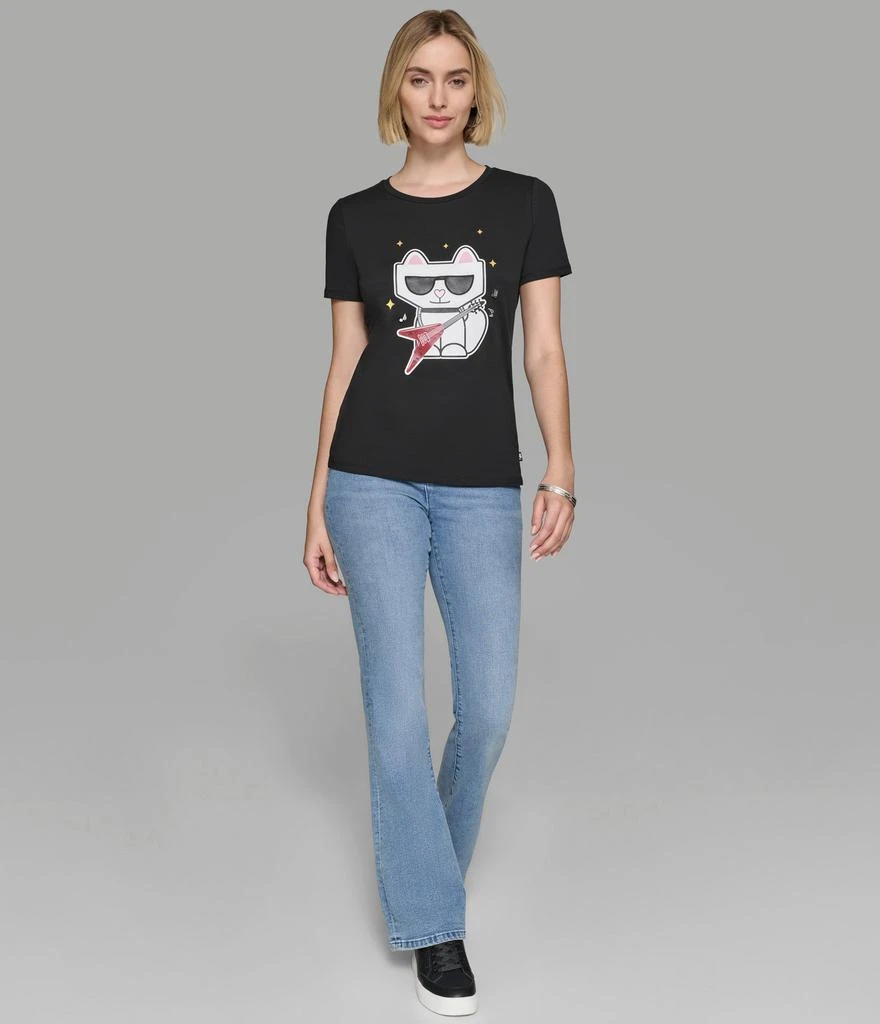 Karl Lagerfeld Paris ROCKER CHOUPETTE TEE 5