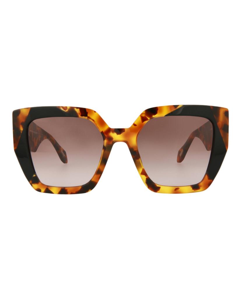 Just Cavalli Square-Frame Acetate Sunglasses