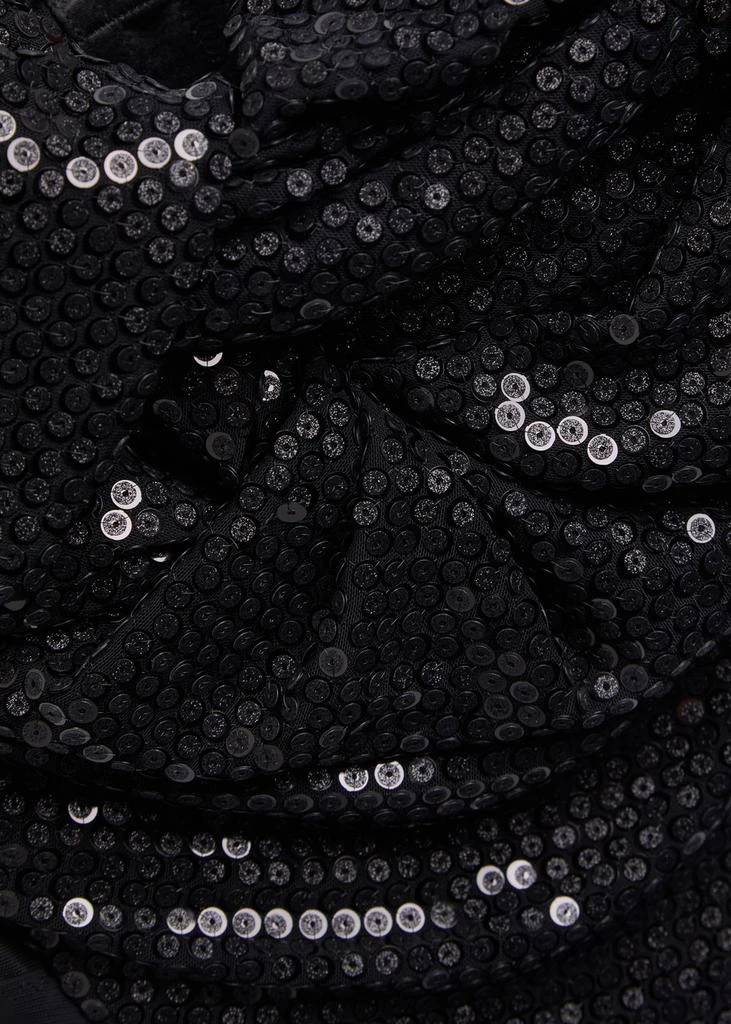 Vivienne Westwood Sequin-embellished mesh corset top 5