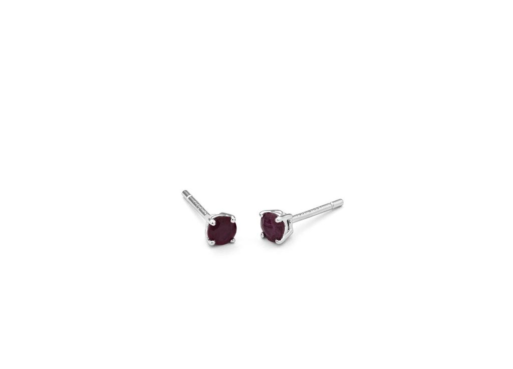 Mozafarian Ruby stud earrings