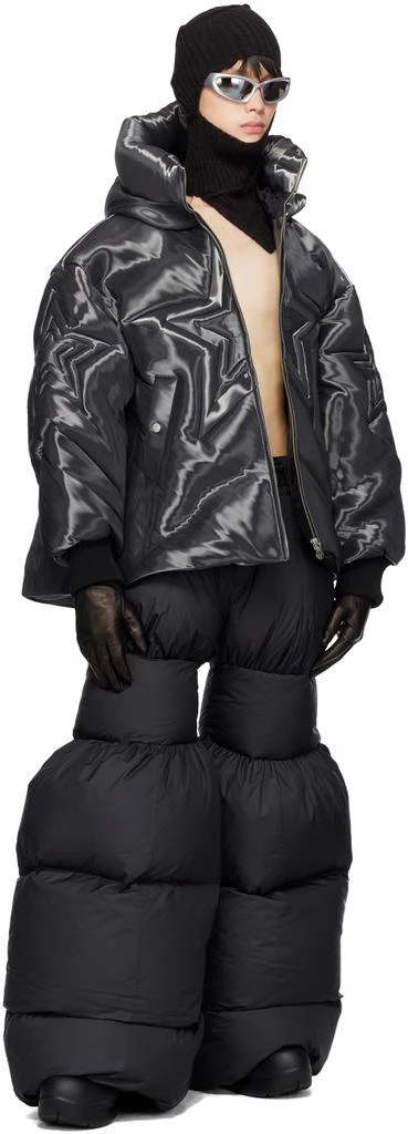 Chen Peng Black Pod Down Trousers 4