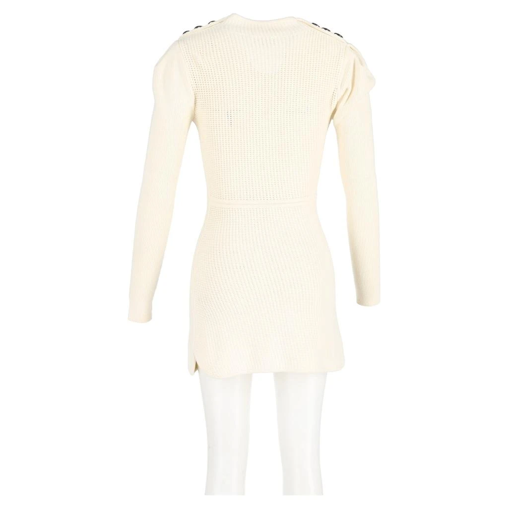 white christmas dresses Osment Knit Mini Dress Cream