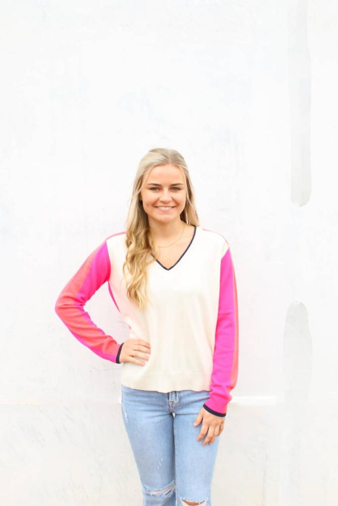 VILAGALLO Vilagallo - Knitwear V-neck Sweater