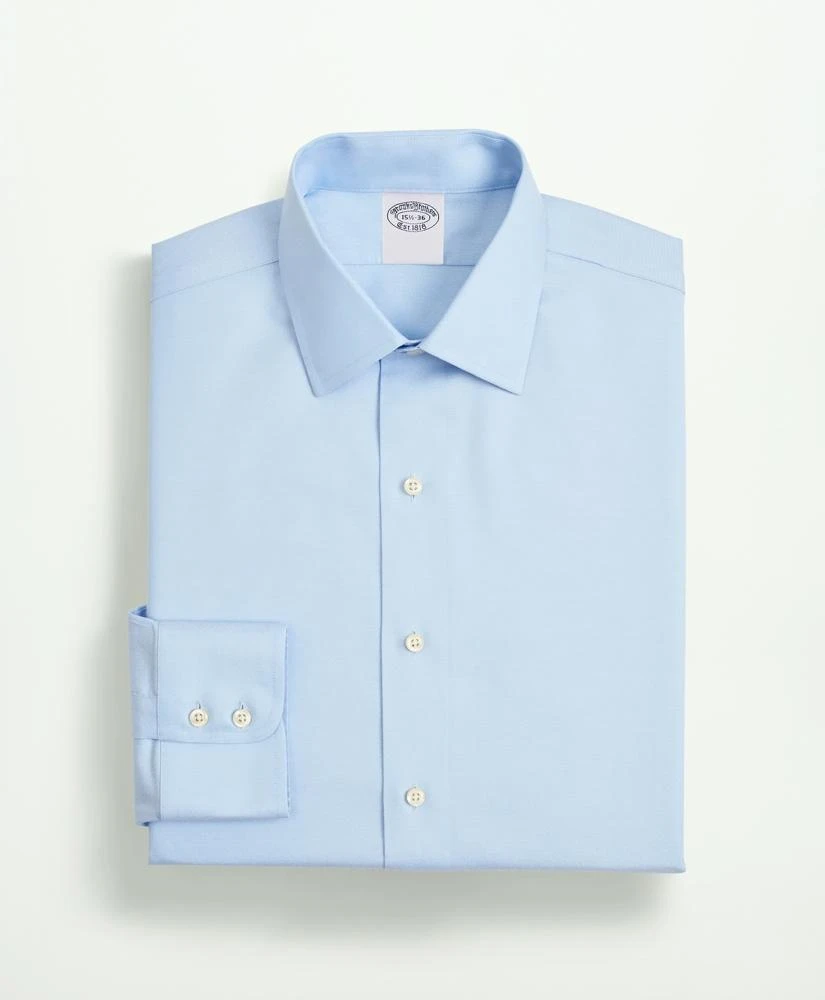 Brooks Brothers Stretch Supima® Cotton Non-Iron Twill Ainsley Collar Dress Shirt 4