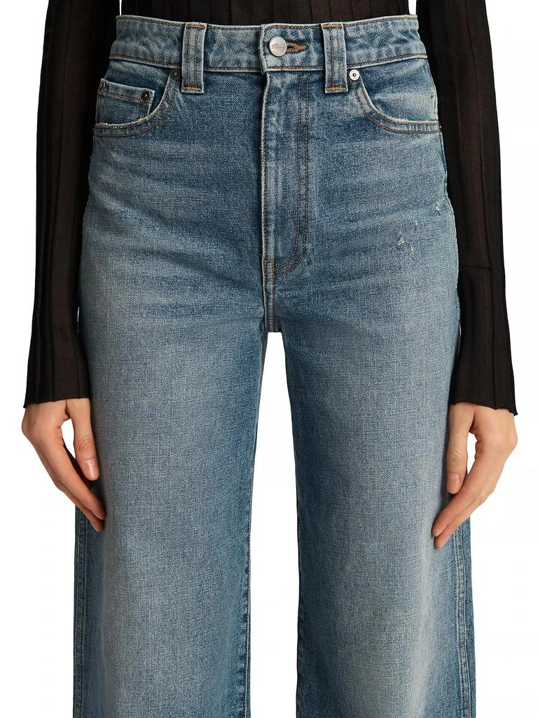 Khaite Dane High-Rise Straight-Leg Jeans 5