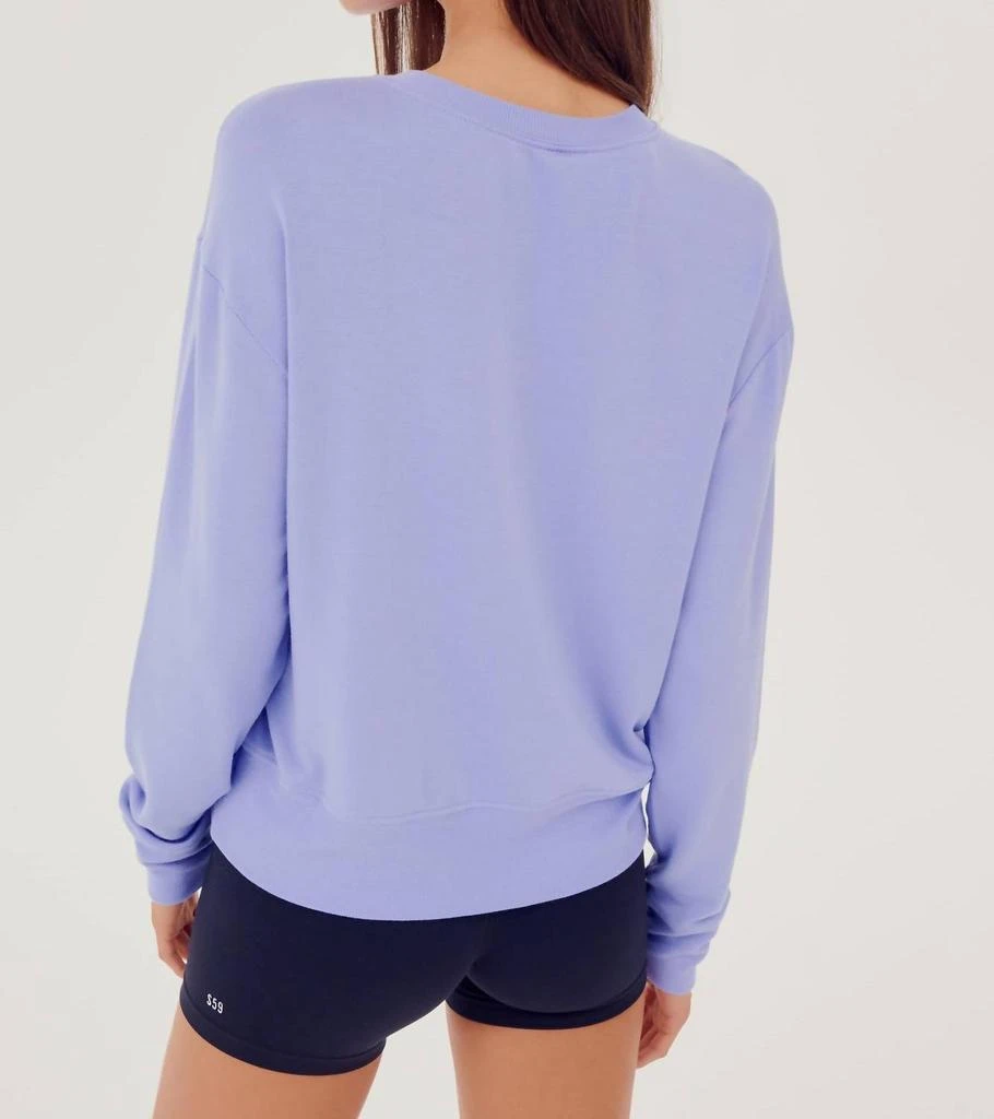 Splits59 Sonja Fleece Sweatshirt In Purple Haze 5