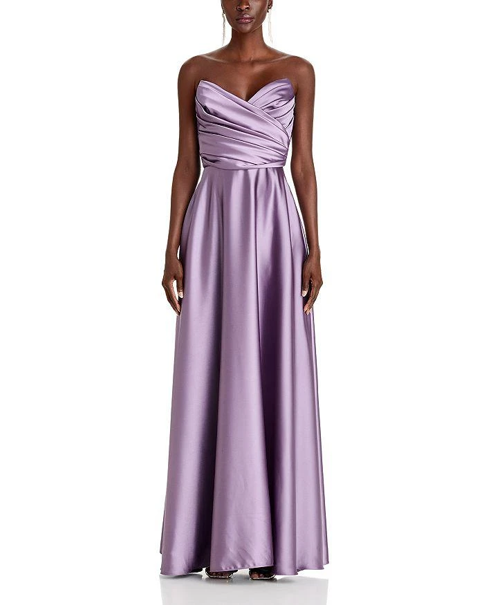 Amsale Strapless Gown 7