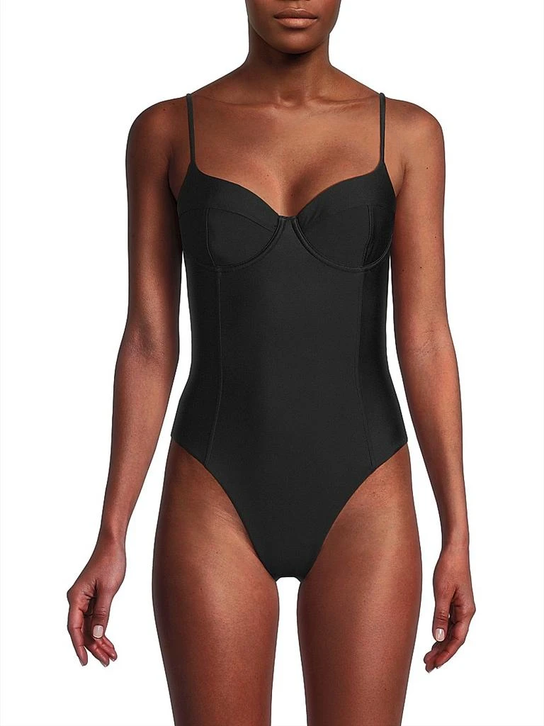 Ramy Brook Jayda Bustier One-Piece Swimsuit 3