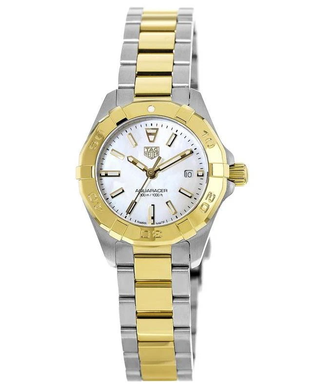 TAG Heuer Tag Heuer Aquaracer Lady 300M 27MM Quartz 18K Yellow Gold Plated Steel Women's Watch WBD1420.BB0321 1