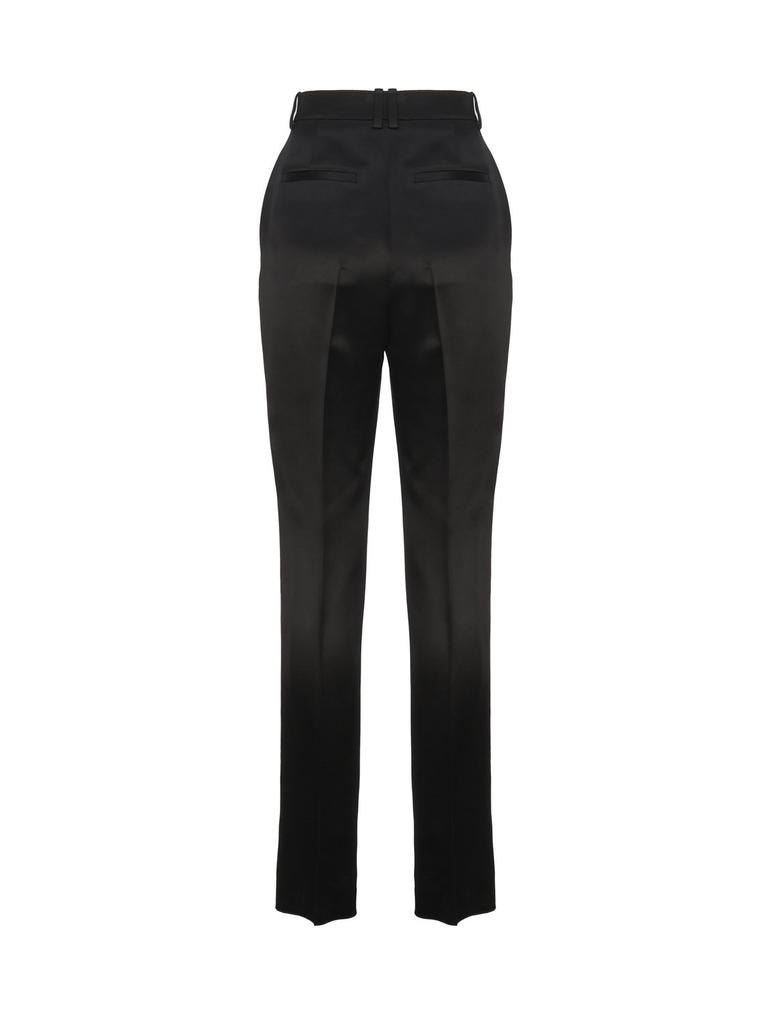 Yves Saint Laurent Saint Laurent High-Rise Pleated Trousers