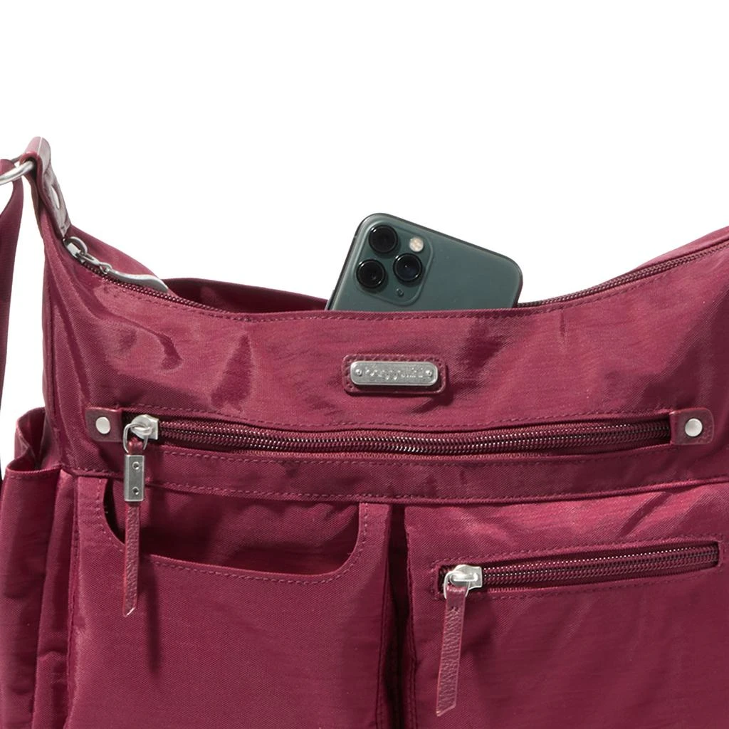Baggallini Women's Anywhere Large Hobo Handbag with RFID Wristlet 18