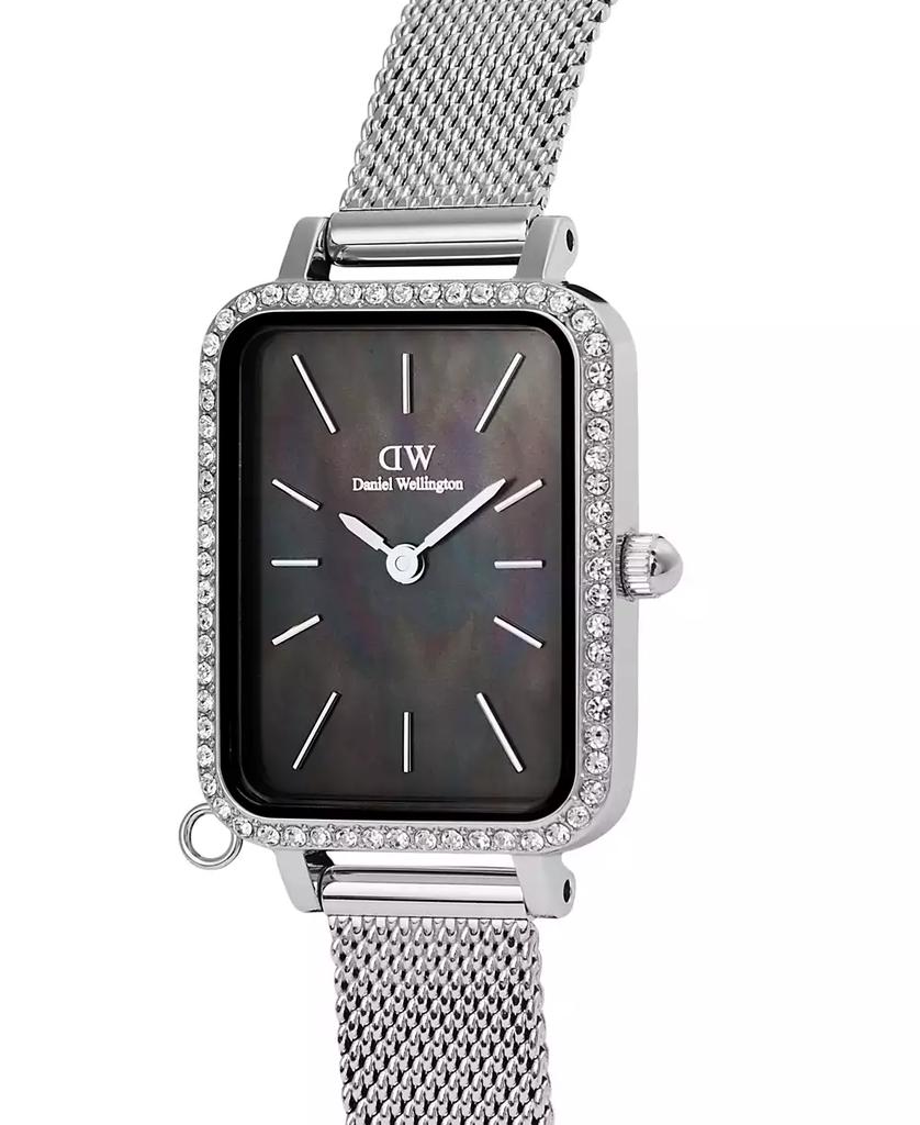 Daniel Wellington Women's Analog Silver Tone Stainless-Steel Watch, 20mm