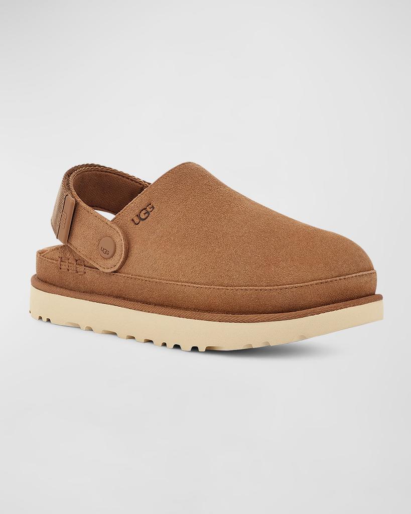 UGG Goldenstar Suede Slingback Clogs