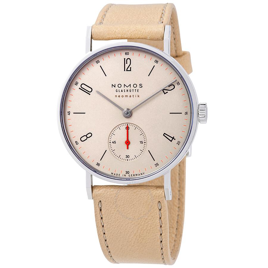 Nomos Glashutte Tangente Neomatik Automatic Ladies Leather Watch 176