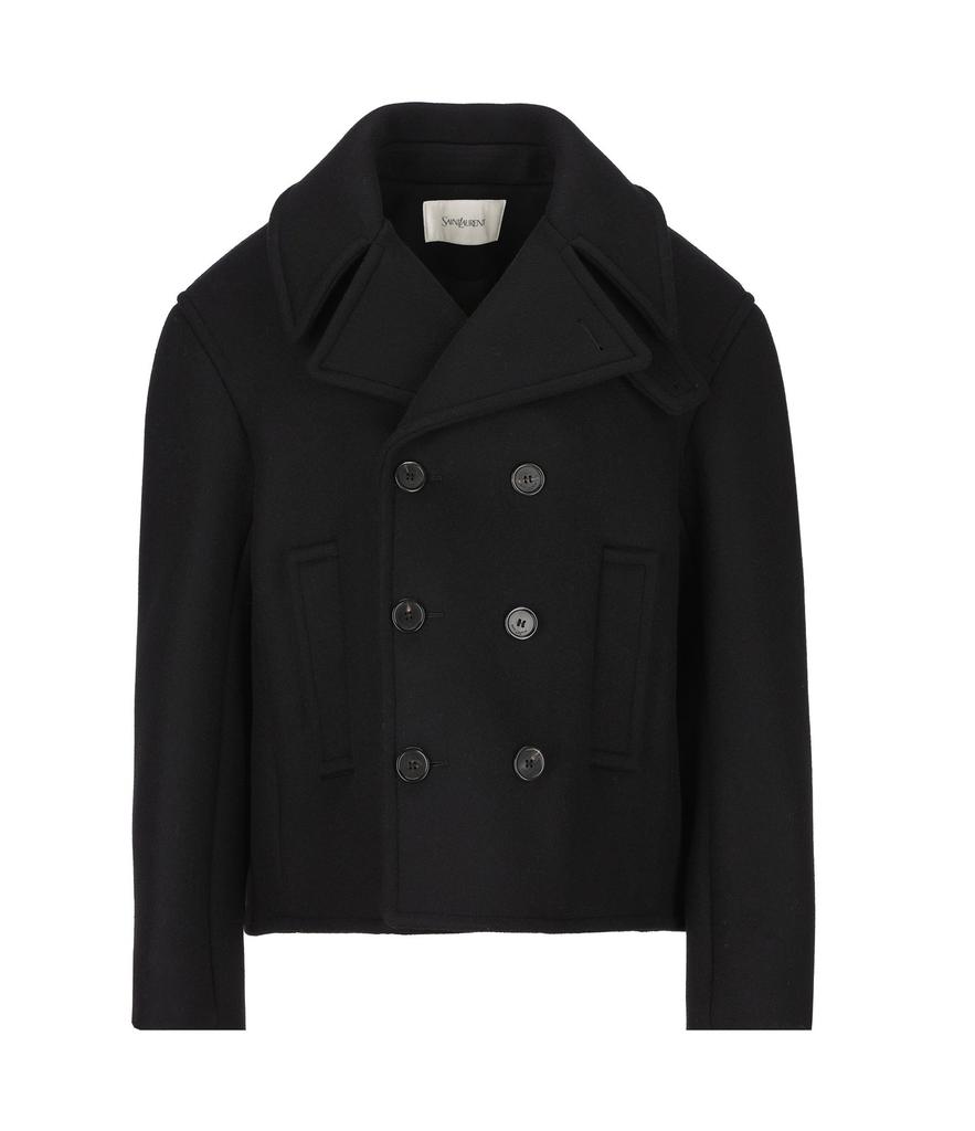 【関税＆送料込み】Saint Laurent Silk Crepe Jacket SAINT LAURENT - Jacket in silk crepe | Leam Roma - Luxury