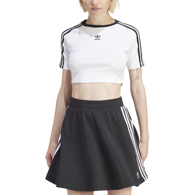 アディダス Adidas Originals 【 3 Stripe Baby T-Shirt Women's 】 レディース Adidas adidas Originals 3 Stripe Baby T-Shirt - Women's - T