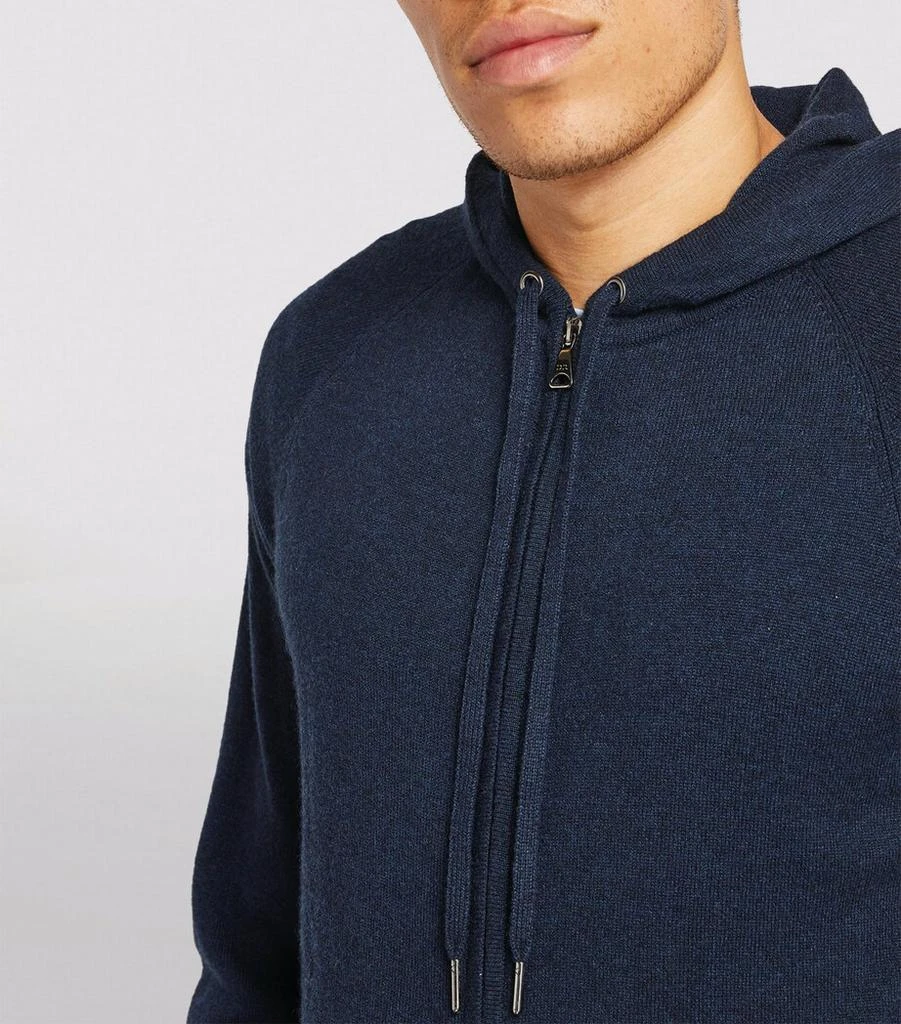 Derek Rose Cashmere Zip-Up Hoodie 6
