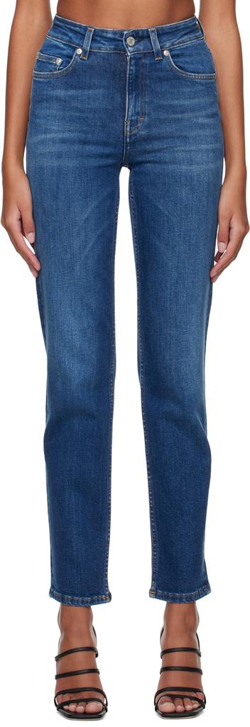 Won Hundred Blue Straight Jeans