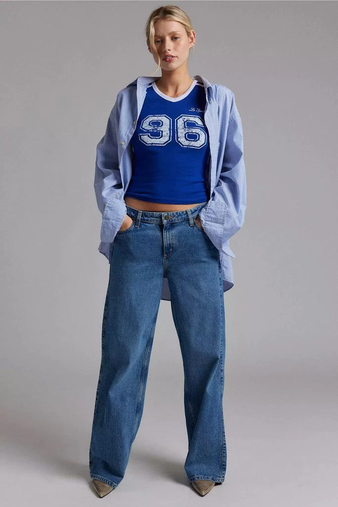 Urban Outfitters Le Sport Graphic Fitted Baby Tee 3