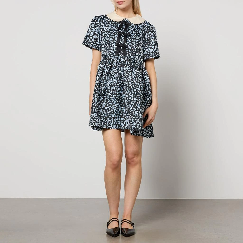 Sister Jane Sister Jane Floral Cloqué Mini Dress 3