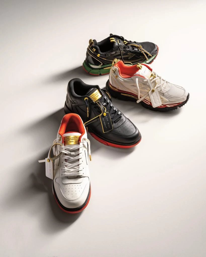 Off-White Men's Out of Office Exclusive High-Top Sneakers 5