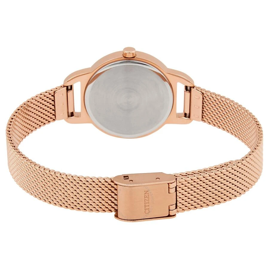 Citizen Quartz Rose Dial Rose Gold-tone Ladies Watch EZ7003-51X 3