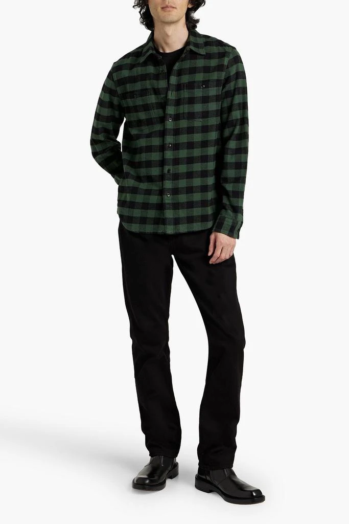 Alex Mill Checked cotton-flannel shirt 2