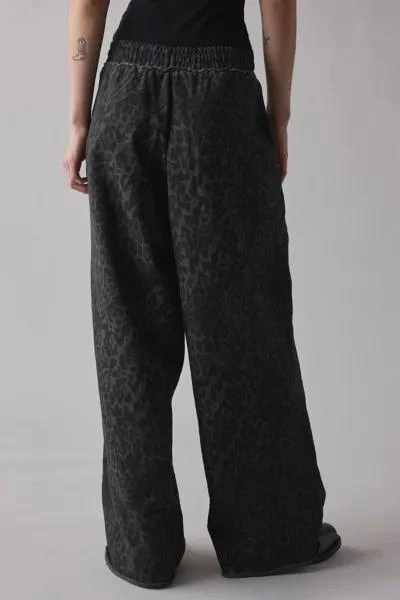 Jaded London Jaded London Charcoal Leopard Marled Monster Jogger 5