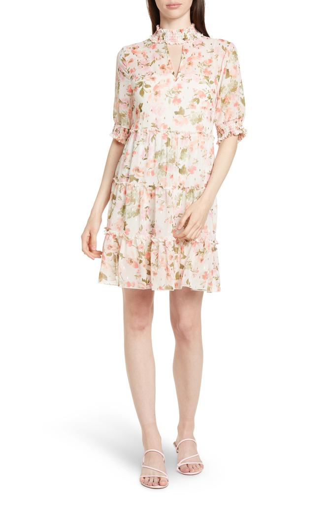 Love by Design Marion Smock Neck Babydoll Dress