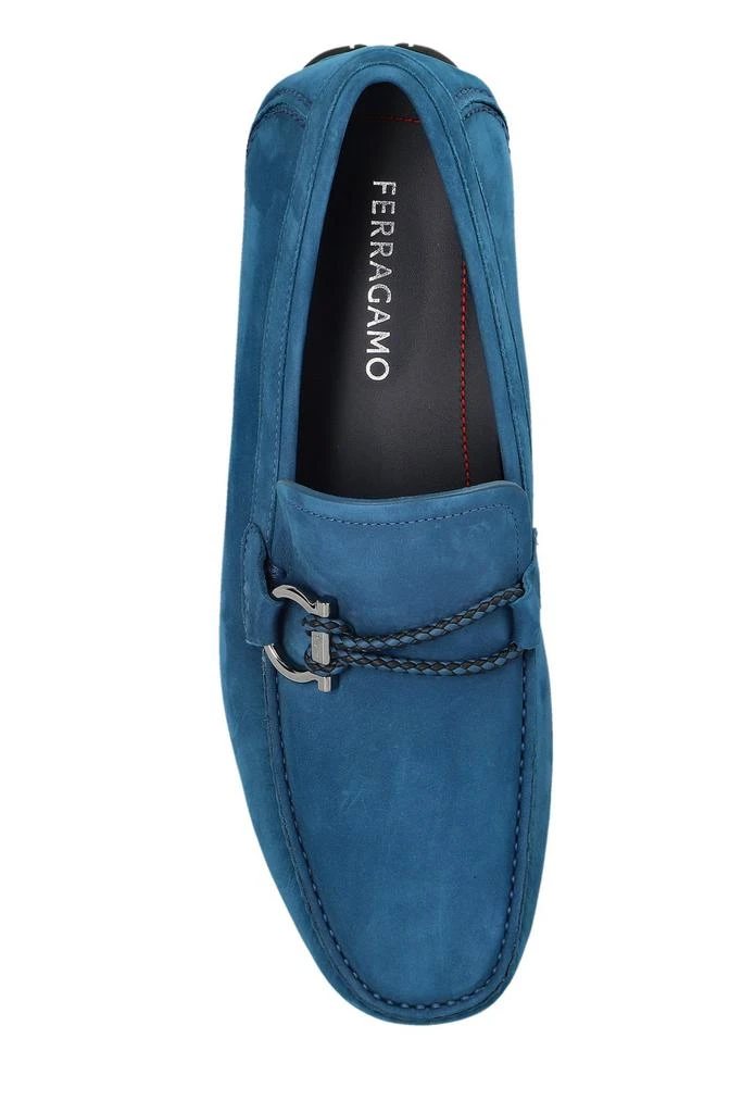 Salvatore Ferragamo Ferragamo Gancini Ornament Driver Shoes 4