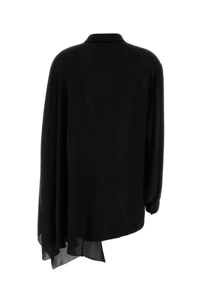 Balenciaga Balenciaga Scarf Sheer Detailed Blouse 2