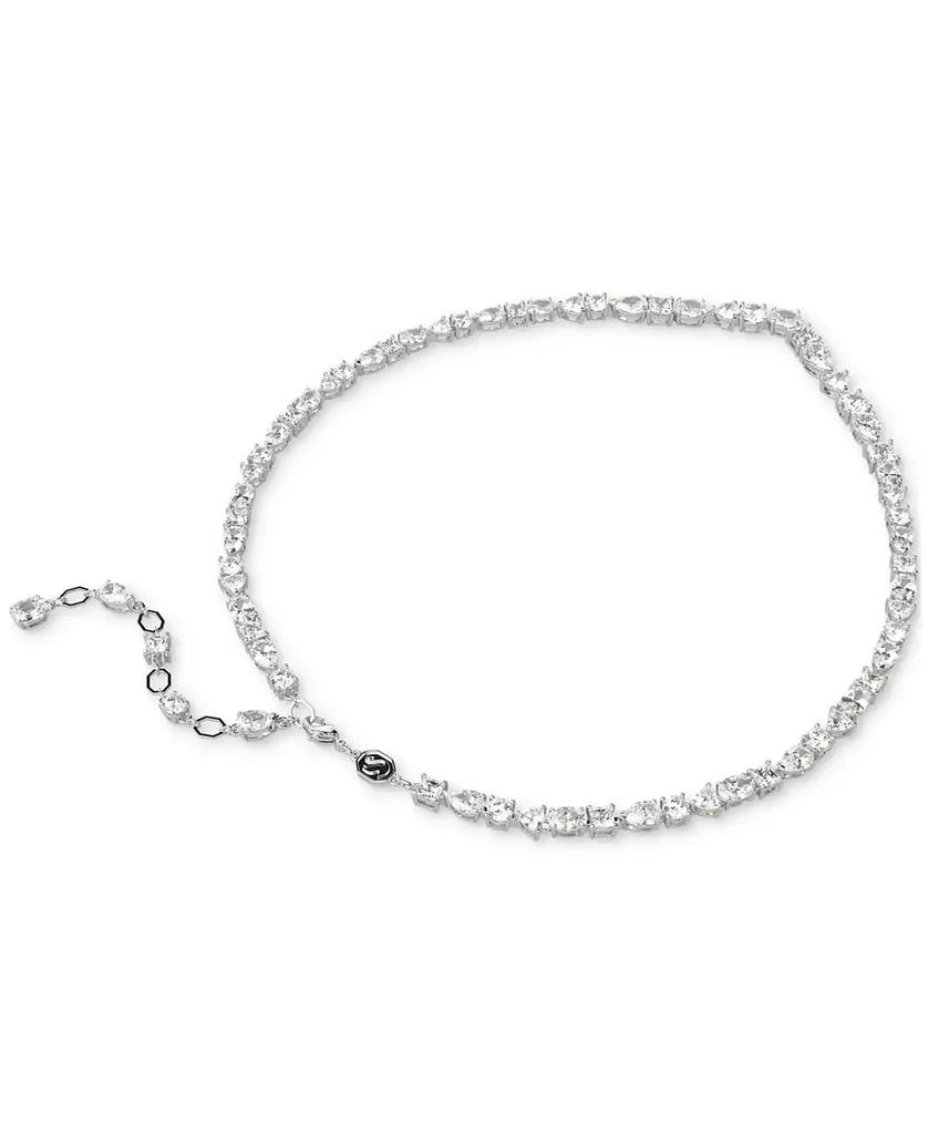 Swarovski Silver-Tone 2-Pc. Set Mesmera Crystal Drop Earrings 
Necklace, 15" + 2" extender 4