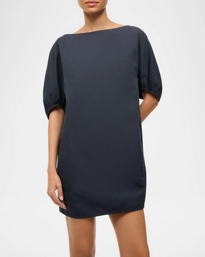 STAUD Didi Boat-Neck Mini Dress 4