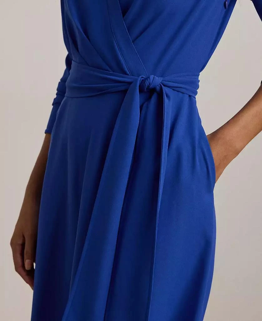Shop Women's Self-Belt Long-Sleeve Surplice Georgette Midi Dress on Sale at  BeyondStyle  Get 75% Off Women's Self-Belt Long-Sleeve Surplice Georgette  Midi Dress with Limited-Time Flash Deals, Exclusive Discounts, and Special  Offers.
