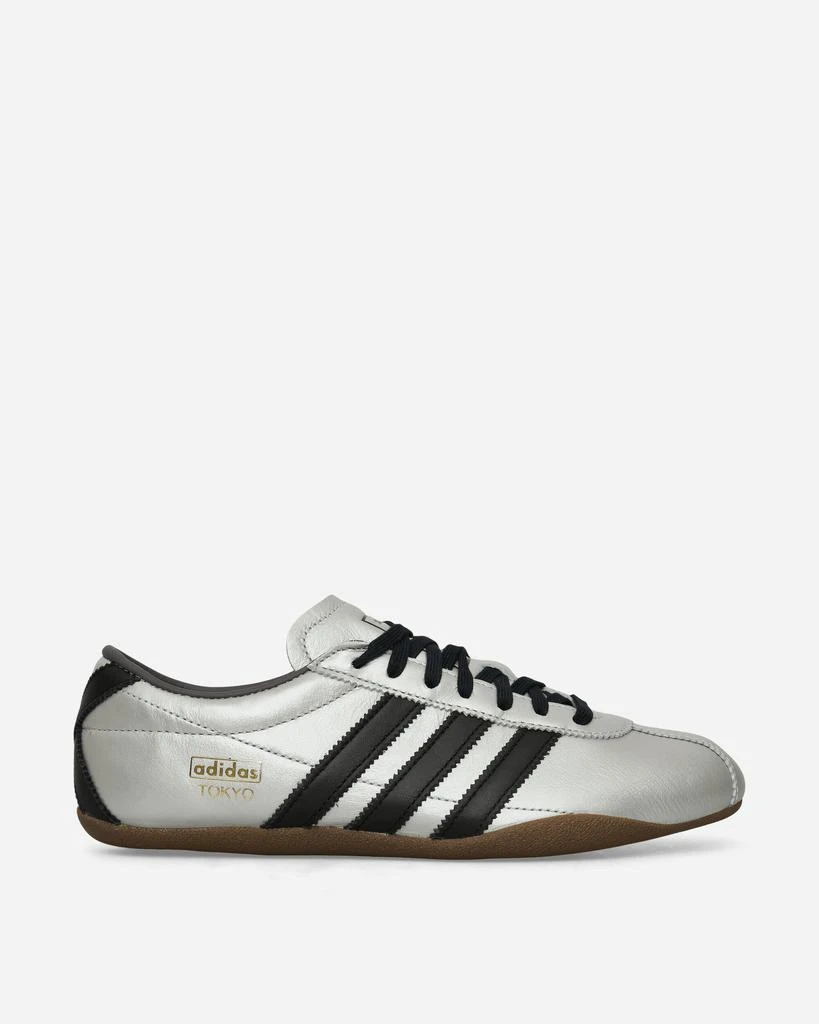 Adidas Women's Tokyo Sneakers Silver Metallic / Core Black 2
