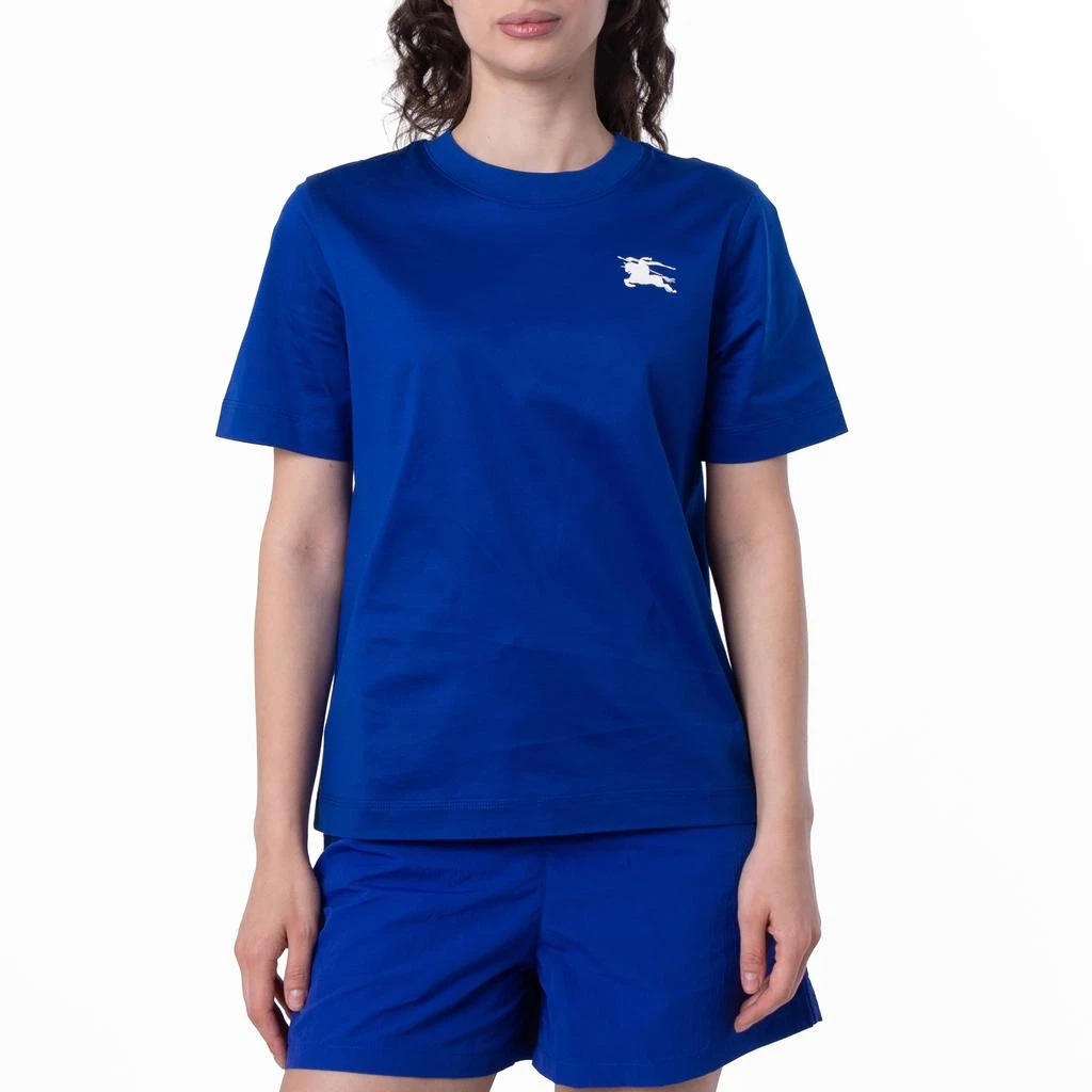 Burberry EKD Logo Embroidered Cotton T-Shirt