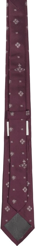 Vivienne Westwood Burgundy Silk Tie 2