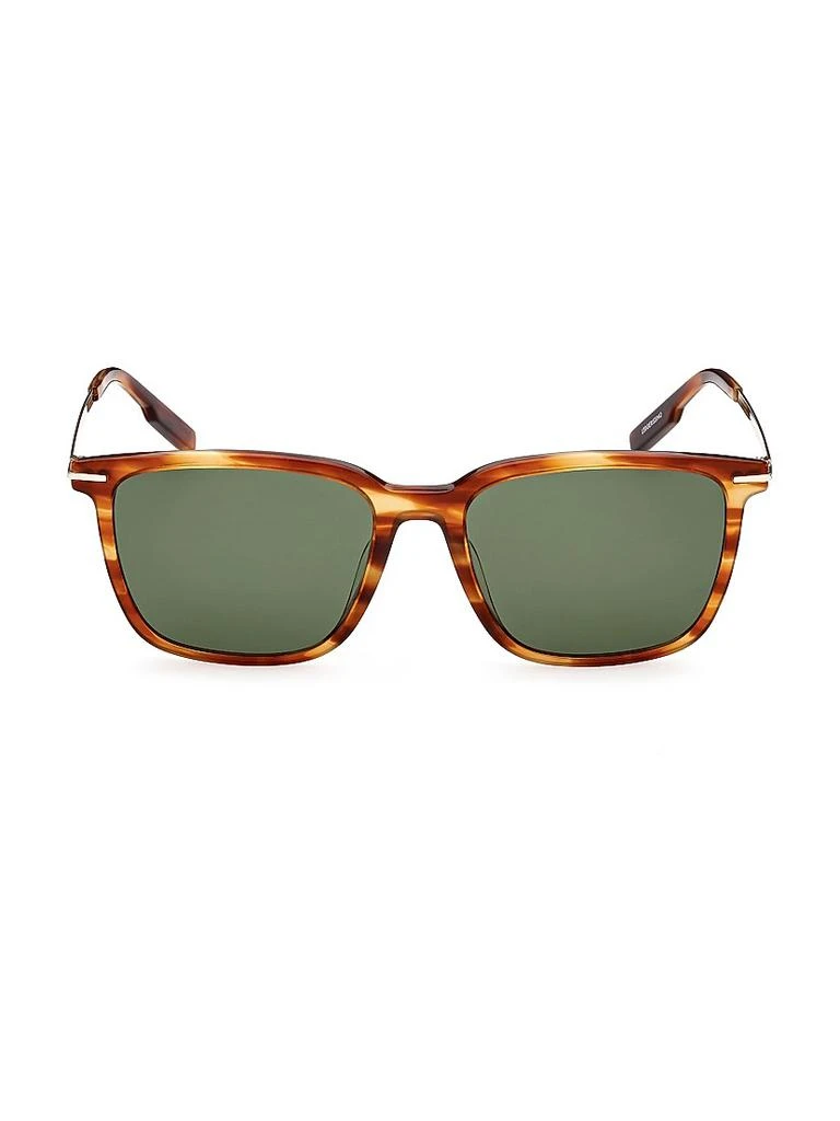 Zegna 60MM Square Sunglasses 2
