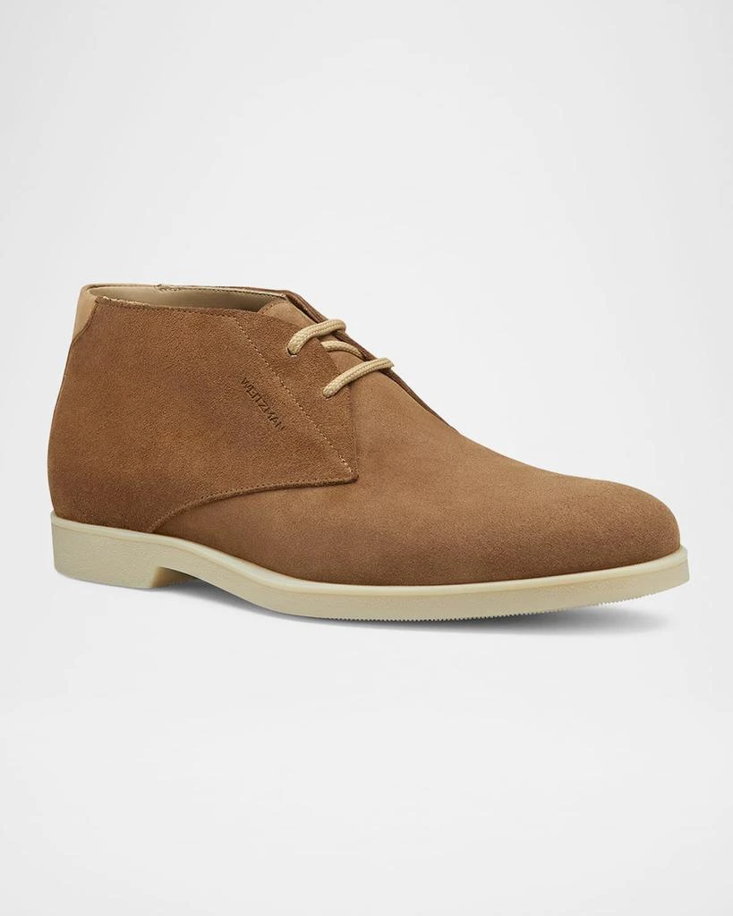 Stuart Weitzman Men's Austin Suede Chukka Boots 4