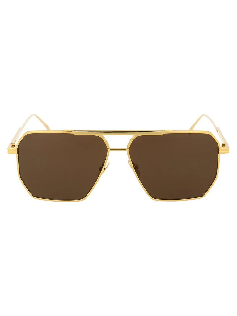 Bottega Veneta Bottega Veneta Eyewear Pilot Frame Sunglasses 1